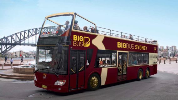 Billete de 24/48 horas para el bus turístico Big Bus en Sídney con paradas libres «Incluye la Ópera de Sídney y Bondi Beach»