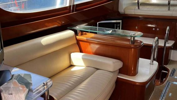 Weihai Yacht Charter: 3-Hour Private 50ft Jeanneau Yacht Cruise + Fruits & Drinks + Yacht Driving Experience + Seagull Feeding + KTV + Fishing + Water Mat + Snorkeling