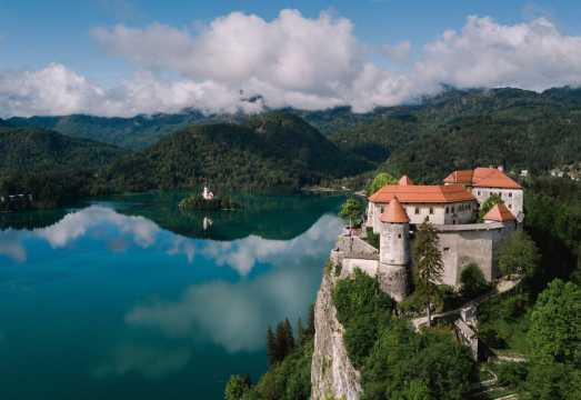 Ljubljana Old Town + Ljubljana Castle + Lake Bled + Bled Castle Private Charter Day Tour