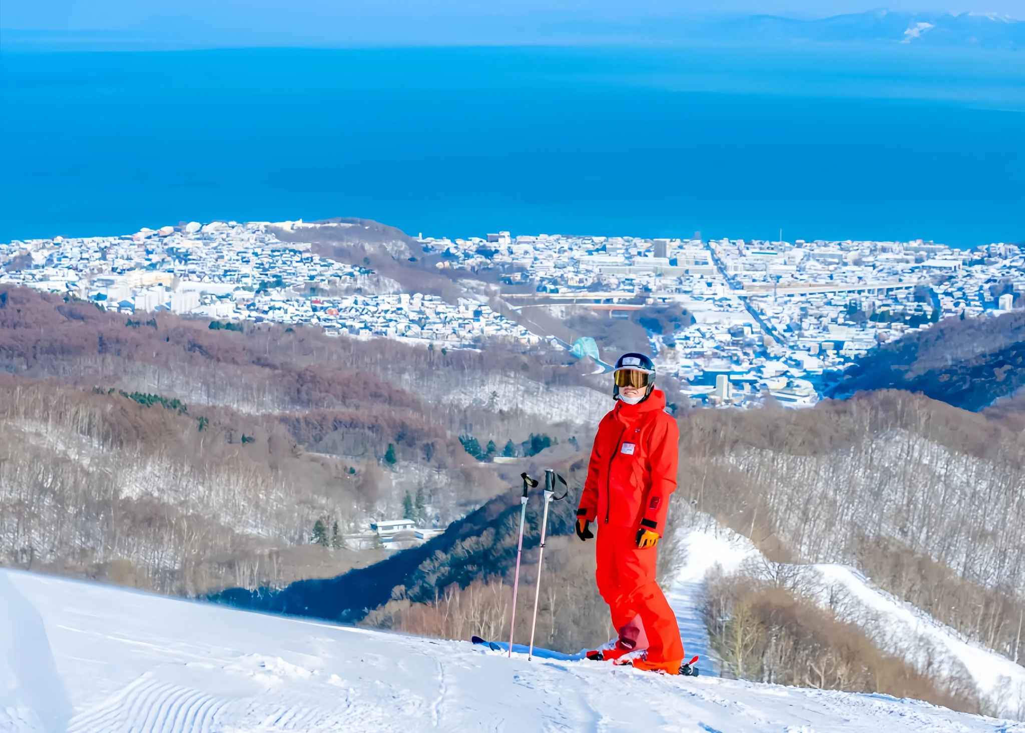 1-day tour to Asarigawaonsen Ski Resort in Otaru, Hokkaido, Japan [Choose between skiing or snowboarding | Chinese/English instructors available | Suitable for beginners | Includes lift tickets | Full equipment provided]