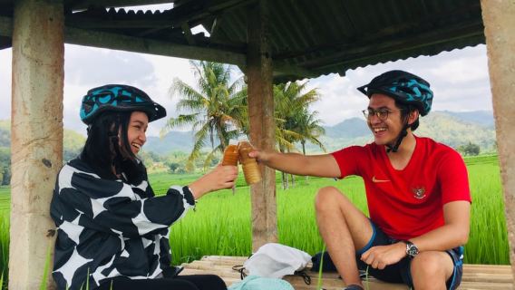 Recorrido en bicicleta por el pueblo de Nanggulan