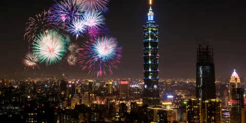 【跨年限定】十分老街x九份品茶x台北101燦爛煙火一日遊