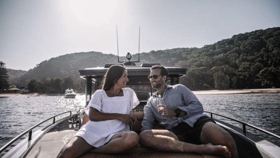 Crucero privado de 5 horas en un yate a motor nuevo de 2023 en Miconos (Voreus)