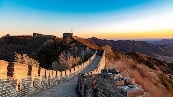 Tagesausflug zur Chinesischen Mauer in Mutianyu und Neuer Sommerpalast in Peking mit Außenbesichtigung des Vogelnests und des Wasserwürfels [optionaler Abholservice]