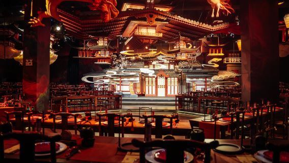 Ресторан Shanghai Xuyan с тематическим ужином и шоу «Моя судьба в моих руках» | Иммерсивный театр «Нэчжа» — банкет с сюжетной линией, основанной на главах.