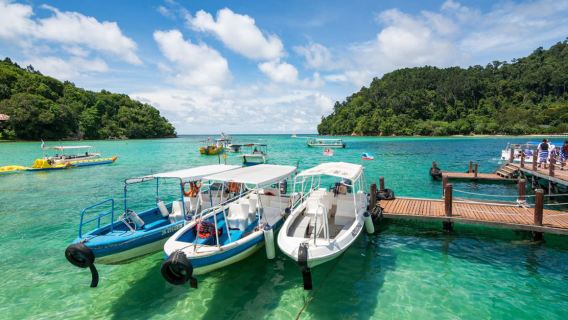 1-Day Tour to Sapi Island Kota Kinabalu, Sabah Malaysia + Manukan Island [Snorkeling/Water Tours + Seafood BBQ Lunch]