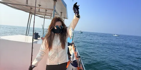 廣西北海銀灘漁嬌外沙島近海出海海釣/木船出海海釣/快艇出海海釣【提供釣具,魚餌+所有魚獲歸客戶所有】