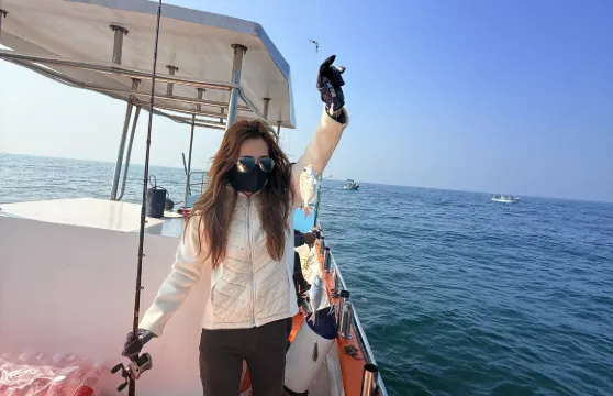 廣西北海銀灘漁嬌外沙島近海出海海釣/木船出海海釣/快艇出海海釣【提供釣具，魚餌+所有魚獲歸客戶所有】