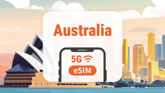 Australia 5G eSIM | All AI & TikTok | 1–30 Days | QR Code