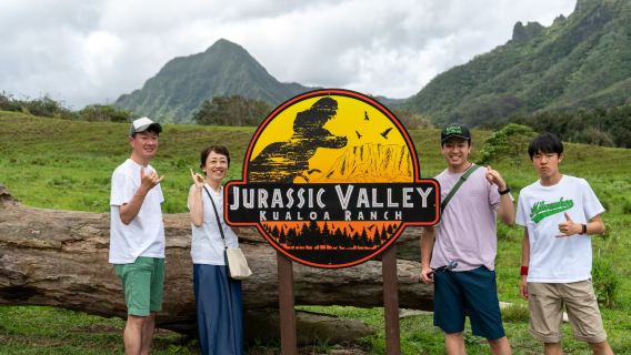 美國夏威夷歐胡島 古蘭尼牧場+卡胡庫海灘 中文包車&可定制