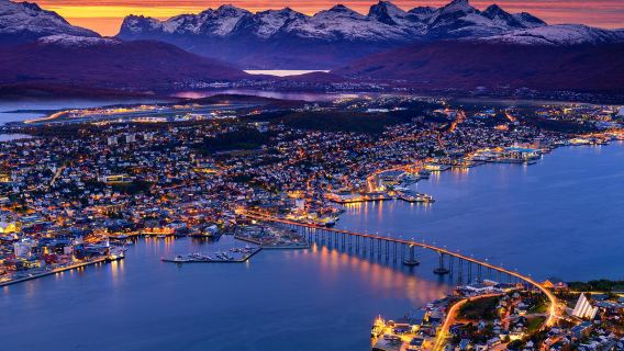 [Tromso Norway] Ekspedisi Artik muzium + gereja + lawatan klasik pelabuhan romantik