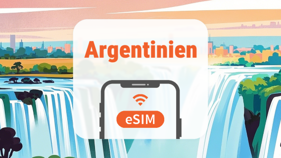Argentinien eSIM | Alle KI unterstützt | 1–30 Tage | QR-Code