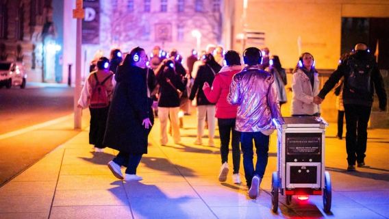 Tanzen Sie durch Leipzig - mobile Silent Disco durch die Stadt