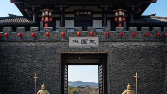 Bertolak dari Wuxi · lawatan sehari Buddha Lingshan Taman Filem dan Televisyen · Kota Tiga Kerajaan dan Water Margin · Tanpa Membeli-belah