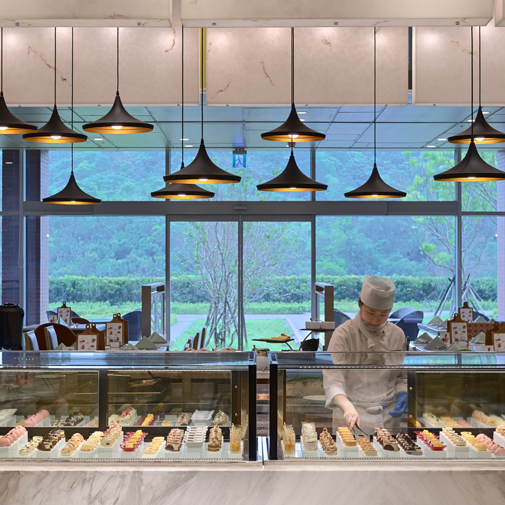 บุฟเฟต์น้ำชายามบ่ายที่ Taipei Courtyard by Marriott ที่ร้านอาหาร Xuri (เพิ่ม NT$100 ในวันหยุดสุดสัปด