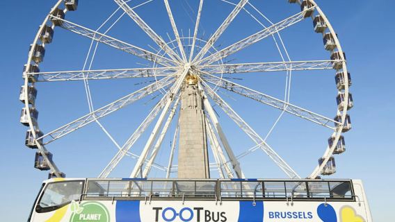 Tootbus Bruxelles: tour sali e scendi in autobus elettrico