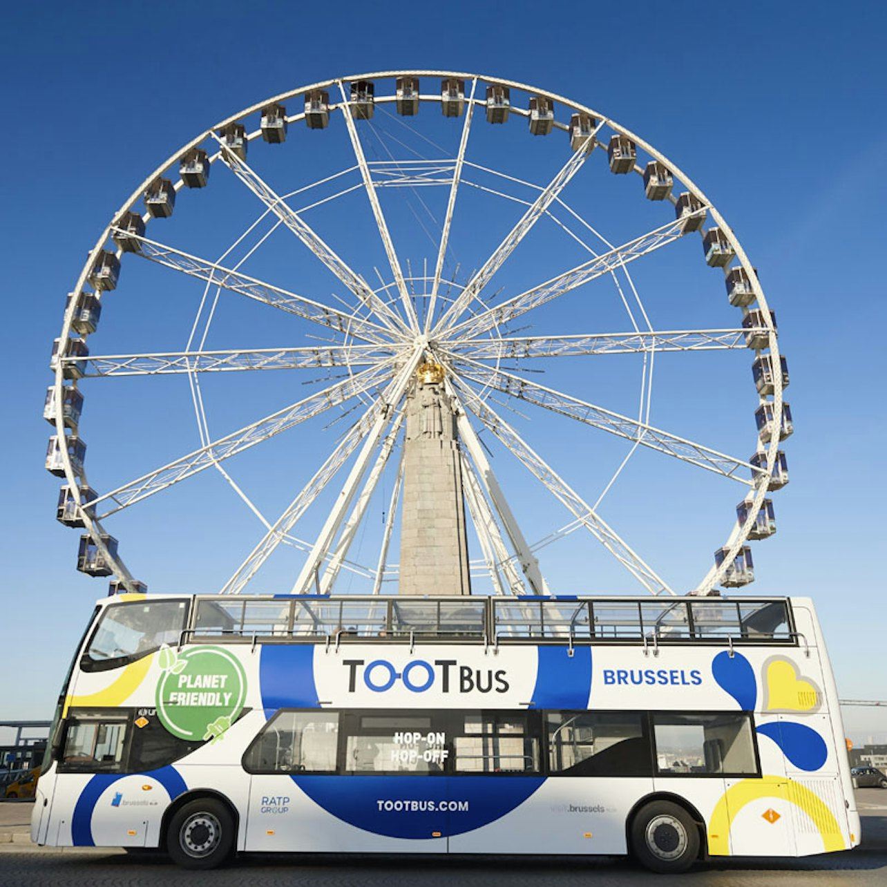 Tootbus Brussels: Electric Bus Hop-on Hop-off Tour