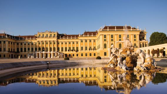 奧地利維也納美泉宮+維也納城市公園+維也納金色大廳+多瑙河