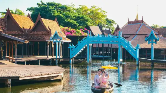 暹羅古城+三頭神象 包車一日遊
