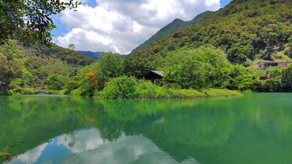 Zhaoqing 1-day tour with private charter: Dinghu Mountain + Yanzhou Island + Yanyang Lake + Ziyungu (English service available)