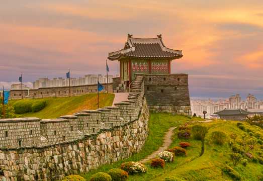 Korean Folk Village X Suwon Hwaseong Fortress X Jebudo Sea cable car |Depart from Seoul