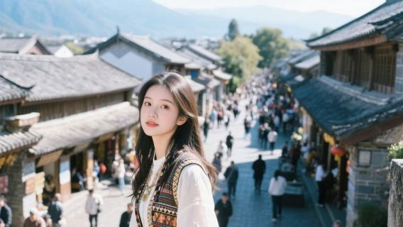 大理白族自治州大理古城旅拍【跟拍攝影親子照情侶閨蜜兒童跟拍家庭旅拍】