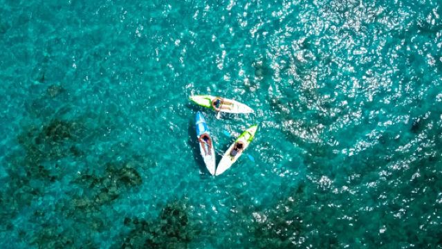 Orosei: Tour chèo thuyền kayak khám phá ốc đảo Biderosa vào buổi sáng