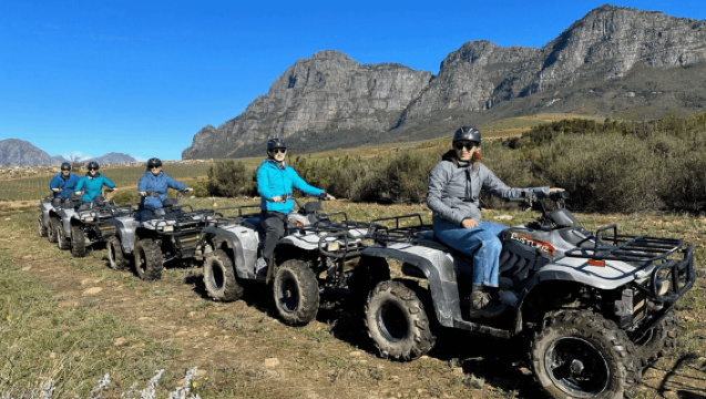 브레데 엔 루스트 와인 에스테이트: 1시간 쿼드 바이크 트레일