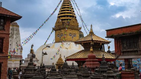 Amanecer en Nagarkot con 7 sitios de la UNESCO y atardecer en Chandragiri
