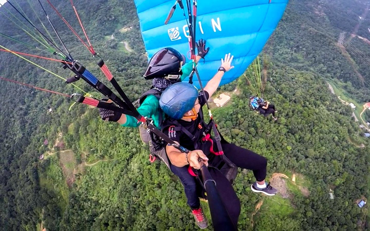 Mezza giornata di parapendio a Bukit Kokol, Kota Kinabalu, Sabah