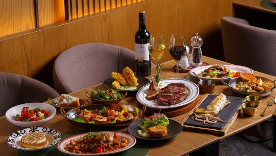 LUBUDS | Charcoal Bar in Tsim Sha Tsui | Sea View Char-Grill Lunch Set with Seafood & Steak Options