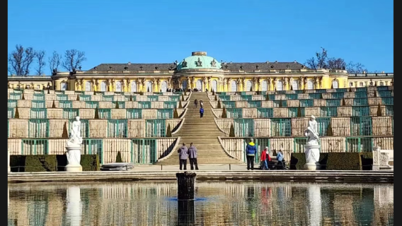 柏林市區來回 無憂宮+新宮+夏洛滕霍夫宮+波茨坦廣場