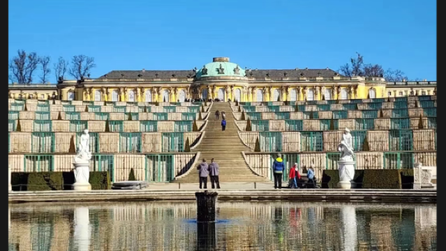 柏林市區來回 無憂宮+新宮+夏洛滕霍夫宮+波茨坦廣場