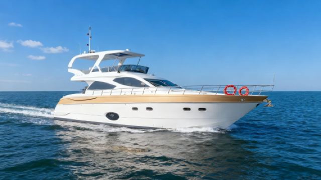 【廈門遊艇包船出海租賃】廈門五緣灣63呎三層豪華遊艇包船出海～觀光美景海上海釣團建生日聚會求婚用船