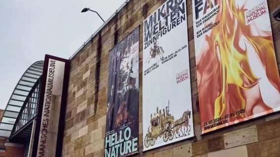 Kastil Nuremberg + Gereja Nuremberg Our Lady + perjalanan satu hari ke Museum Nasional Jerman