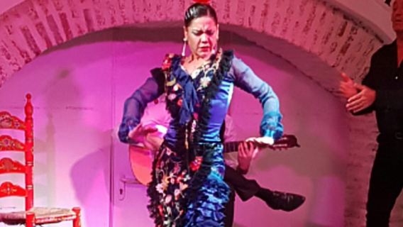 Sevilla: Flamenco-Show mit geführtem Besuch und Tapas