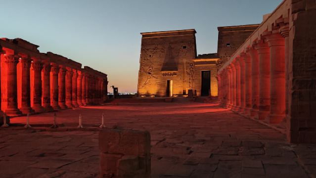 Sound and Light Show at Philae Temple