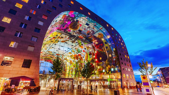 ทัวร์ 1 วัน ที่ตลาดมาร์คทัล + ท่าเรือเก่า + สะพานเอราสมุส + สวนสัตว์รอตเตอร์ดัม