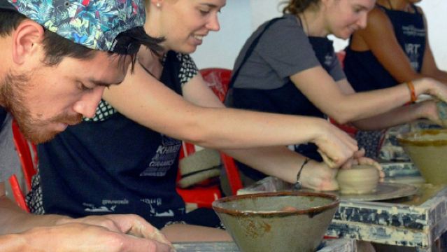 Cambodian Pottery Class