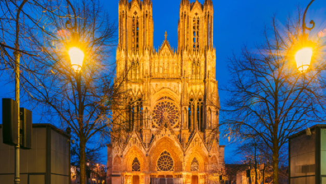 Paris, Perancis: Pergi-balik ke Reims - Lawatan Sehari | Perjalanan Persendirian | Itinerari Boleh Disesuaikan | Sewaan Peribadi Berbahasa Cina