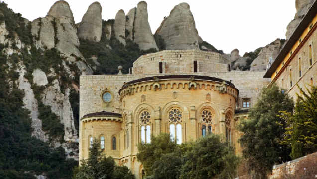 Tagesausflug mit Privattransfer in der Umgebung von Barcelona, Spanien: Montserrat + Küstenstadt Sitges &