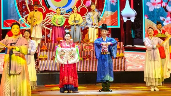 延吉花開永不敗演出門票【金豆藝術劇場丨大型情景音畫劇丨民族傳統歌謠+舞蹈+雜技】