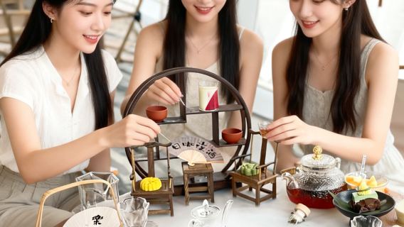 武夷山新中式禪意茶空間美學茶館【夏季圍爐冰茶】&【冬季圍爐煮茶】古風茶院沉浸式打卡，茶水治癒浮華