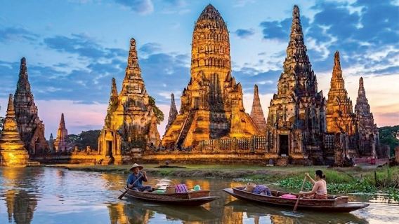 Passeio pelo Patrimônio da UNESCO em Ayutthaya | Ida e volta de Bangcoc