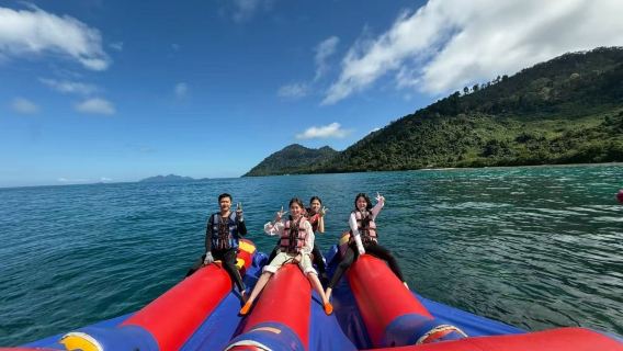 Langkawi Wassersportaktivitäten am Pantai Cenang (Jetski + verschiedene Wassersportaktivitäten + mehrere Pakete zur Auswahl)