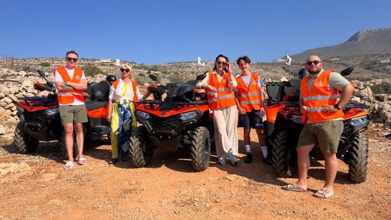 Chania,Kreta: Quad/ATV-safari – Off-Road & Olivenolie-smagning