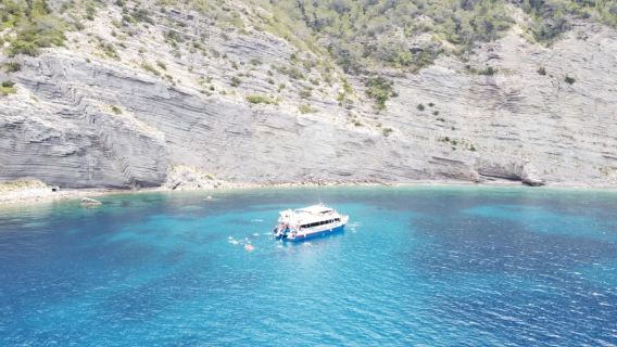 Ibiza: Boat Trip to Margaritas Islands and Aquarium Ticket
