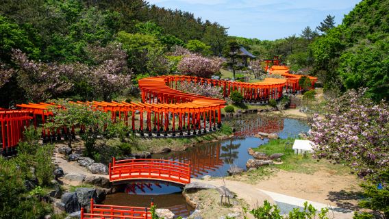 青森発 │少人数ツアー！髙山稲荷神社＆鶴の舞橋＆龍飛崎海岸線ルート！