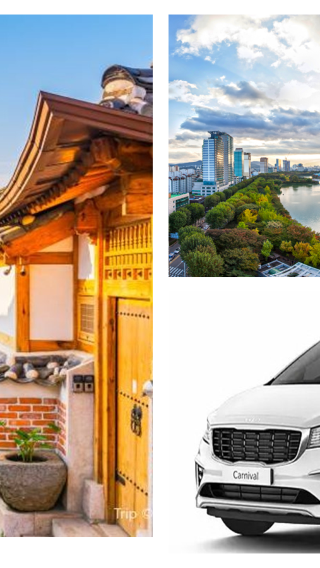 Seoul and Suburbs Private car charter tour