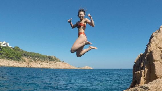 바르셀로나 출발 코스타 브라바 당일 투어: 카약, 스노클링, 절벽 다이빙 포함